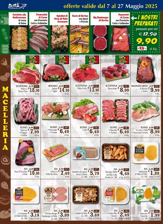 Volantino Supermercato Dima | Prezzo pazzo | 8/5/2025 - 27/5/2025