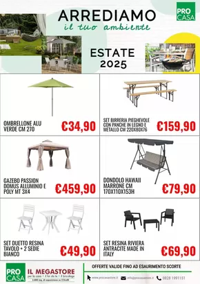 Offerte di Bricolage a Battipaglia | Estate 2025 in Procasa | 8/5/2025 - 31/8/2025