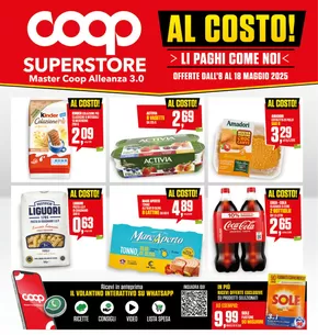 Volantino Superstore Coop a Bari | Al costo! | 8/5/2025 - 18/5/2025