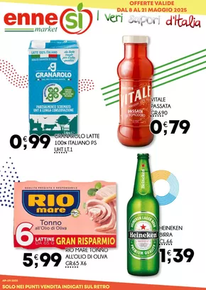 Volantino Ennesi Supermercati | OFFERTE VALIDE DAL 8 AL 21 MAGGIO 2025 | 8/5/2025 - 21/5/2025