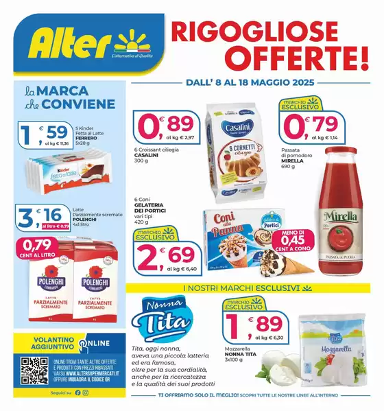 Volantino Alter Discount a Brindisi | Rigogliose offerte! | 8/5/2025 - 18/5/2025
