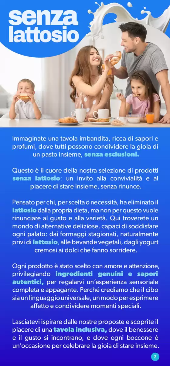Volantino Dok a Castrolibero | Senza lattosio | 9/5/2025 - 30/5/2025