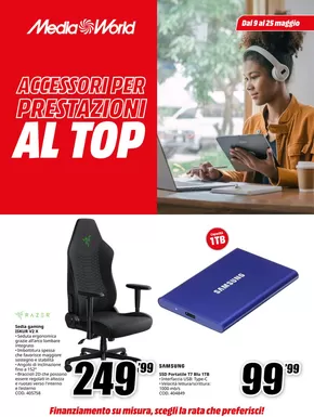Offerte di Elettronica a Rende | Accessori per prestazioni al top in MediaWorld | 9/5/2025 - 25/5/2025