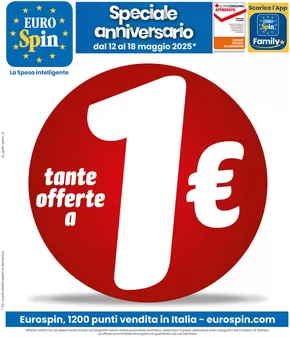 Volantino Eurospin a Ripabottoni | Tante offerte a 1€ | 12/5/2025 - 18/5/2025