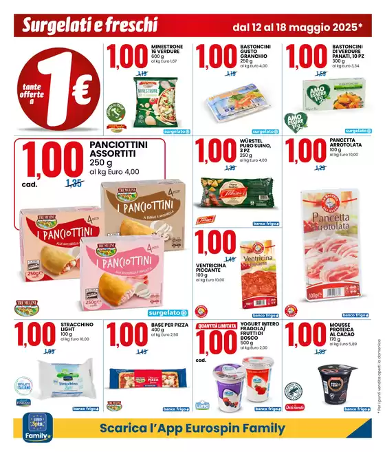 Volantino Eurospin | Tante offerte a 1€ | 12/5/2025 - 18/5/2025