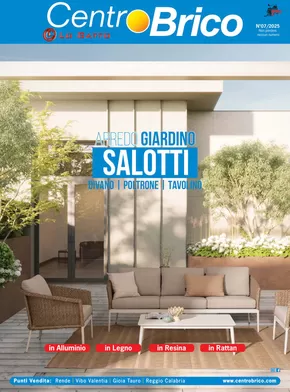 Volantino Centro Brico a Rende | Arredo giardino salotti | 9/5/2025 - 31/12/2025