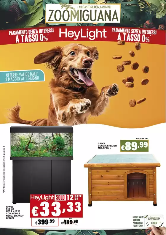 Volantino Zoomiguana a Qualiano | Offerte valide dall' 8 Maggio al 1 Guigno | 8/5/2025 - 1/6/2025