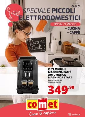 Volantino Comet a Padova | Speciale Piccoli elettrodomestici! | 9/5/2025 - 21/5/2025
