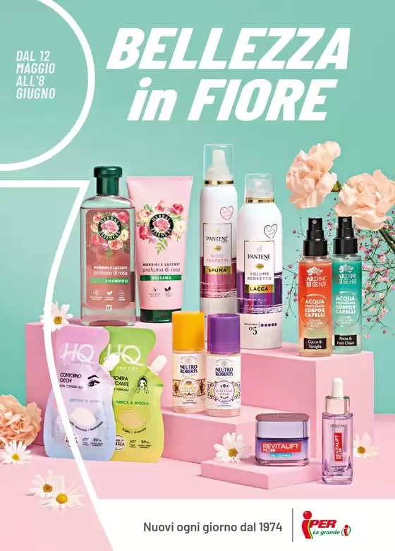 Volantino Iper La grande i a Savignano sul Rubicone | Bellezza in Fiore | 12/5/2025 - 8/6/2025