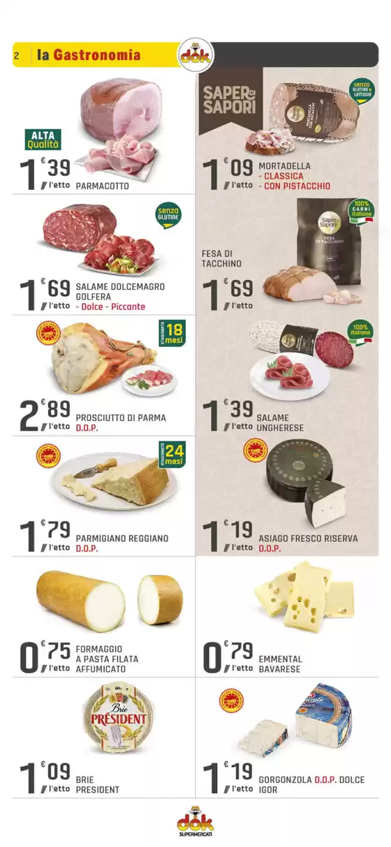Volantino Dok a Pozzuoli | Con 20€ di spesa scontrino unico | 12/5/2025 - 21/5/2025