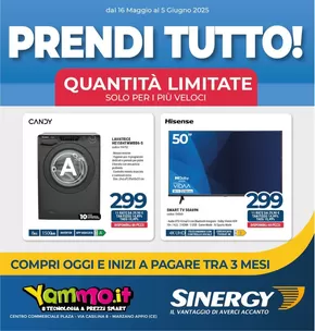 Offerte di Elettronica a Cassino | Prendi tutto! in Yammo | 16/5/2025 - 5/6/2025