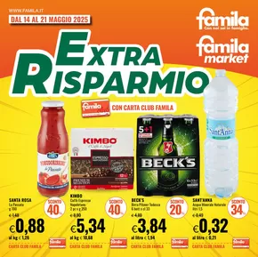 Volantino Famila | Extra risparmio  | 14/5/2025 - 21/5/2025