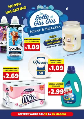 Offerte di Cura casa e corpo a Alcamo | Offerte valide dal 12 al 25 maggio in Le Bolle di Giù Giù | 12/5/2025 - 25/5/2025