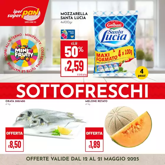 Volantino Superpan | Sottofreschi | 12/5/2025 - 21/5/2025