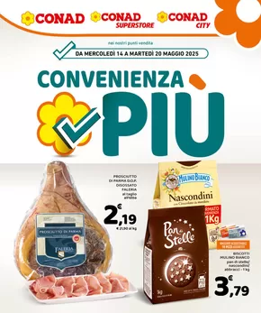 Volantino Conad a Casalnuovo di Napoli | Convenienza Più | 14/5/2025 - 20/5/2025