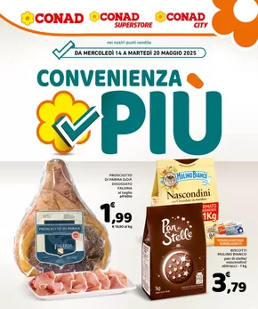 Volantino Conad City a Roma | Convenienza Più | 14/5/2025 - 20/5/2025