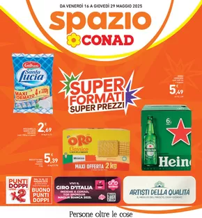 Volantino Spazio Conad a Bologna |  Super formati Super Prezzi | 16/5/2025 - 29/5/2025