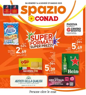 Offerte di Iper e super a Fiesso d'Artico | Super Formati Super Prezzi in Spazio Conad | 16/5/2025 - 29/5/2025