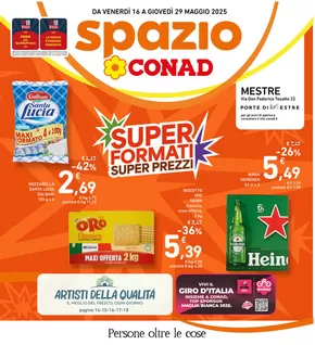 Volantino Spazio Conad a Venezia | Super Formati Super Prezzi | 16/5/2025 - 29/5/2025