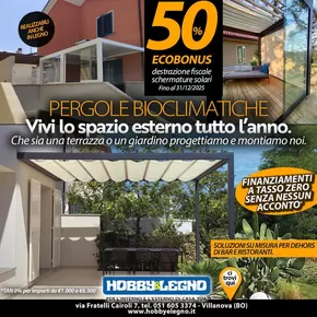 Offerte di Bricolage a Bologna | Vivi lo spazio esterno tutto l'anno in Hobby & Legno | 12/5/2025 - 31/12/2025