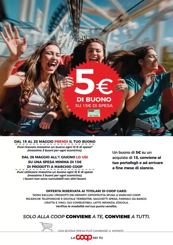 Volantino Coop a Cosenza | Dal 12 al 21 maggio | 12/5/2025 - 21/5/2025