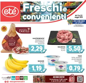 Offerte di Iper e super a Palomonte | Freschie convenienti in Etè | 13/5/2025 - 22/5/2025