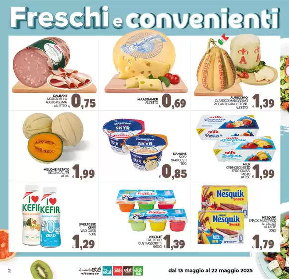 Volantino Etè a Salerno | Freschie convenienti | 13/5/2025 - 22/5/2025