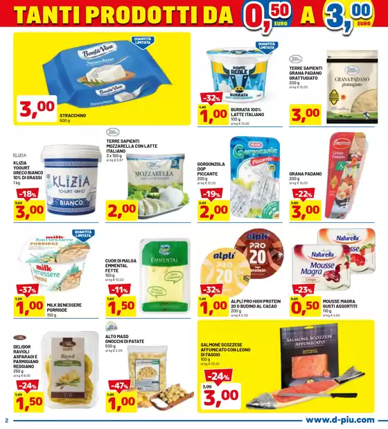 Volantino Dpiu a Lido degli Scacchi | Tanti prodotti da 0.50 euro a 3.00 euro | 12/5/2025 - 25/5/2025