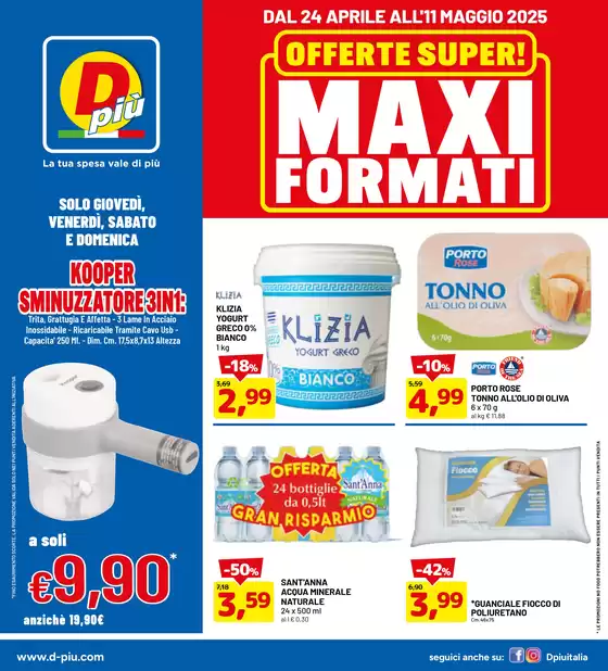 Volantino Dpiu a Senago | Tanti prodotti da 0.50 euro a 3.00 euro | 12/5/2025 - 25/5/2025