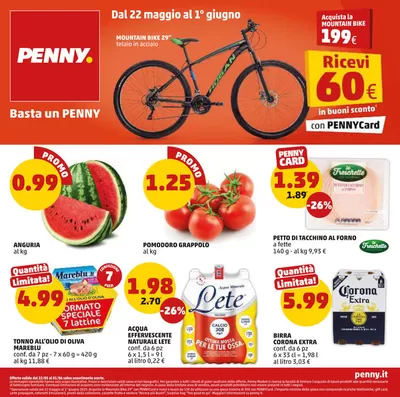 Volantino PENNY a Savigliano | Dal 22 maggio al 1 giugno | 22/5/2025 - 1/6/2025