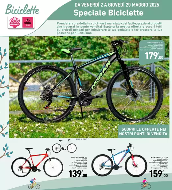 Volantino Spazio Conad | Speciale biciclette | 12/5/2025 - 29/5/2025