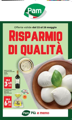 Volantino Pam a Vimercate | Risparmio di qualità | 22/5/2025 - 28/5/2025