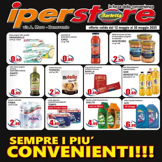Volantino Iperstore Barletta | Offerte valide dal 12 maggio al 30 maggio | 12/5/2025 - 30/5/2025
