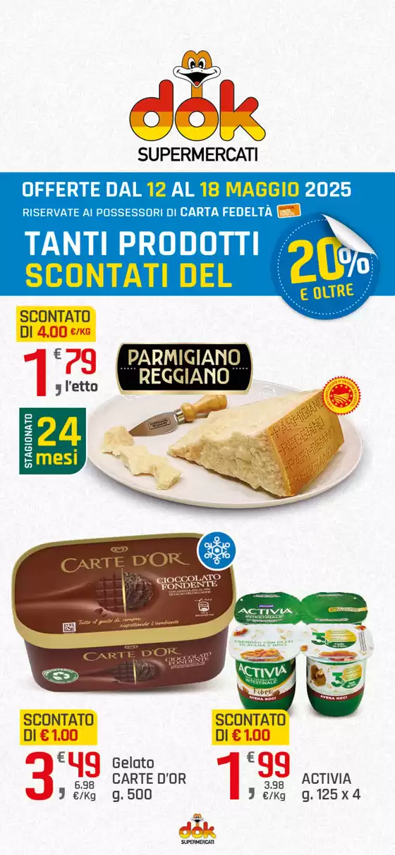 Volantino Dok a Taranto | Tanti prodotti scontati del 20% oltre | 12/5/2025 - 18/5/2025