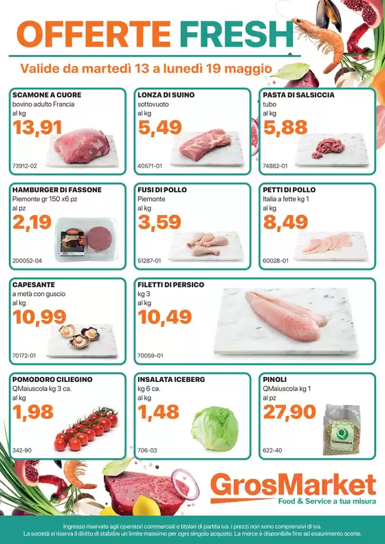 Volantino Sogegross a Alessandria | Offerta Fresh 18 | 13/5/2025 - 19/5/2025
