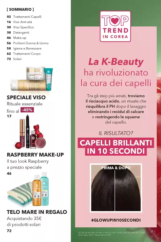 Volantino Yves Rocher a Roma | CAPELLI BRILLANTI, LUMINOSITÀ RAVVIVATA | 13/5/2025 - 29/5/2025