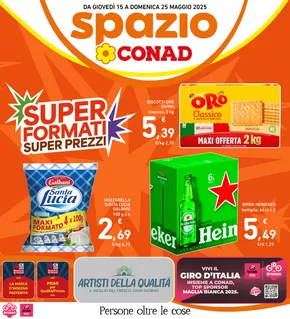 Offerte di Iper e super a Ripatransone | SUPER FORMATI SUPER PREZZI in Spazio Conad | 15/5/2025 - 25/5/2025