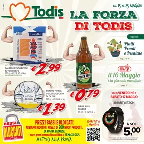 Volantino Todis a Roma | La forza di todis | 15/5/2025 - 25/5/2025