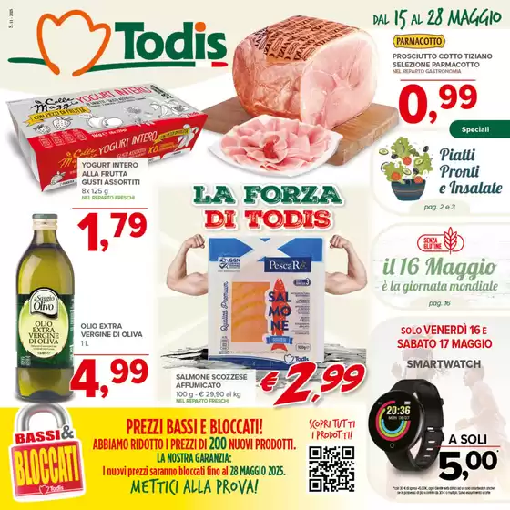Volantino Todis a Palermo | La forza di todis | 15/5/2025 - 28/5/2025