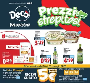 Offerte di Iper e super a Matino | Prezzi strepitosi in Decò | 16/5/2025 - 23/5/2025