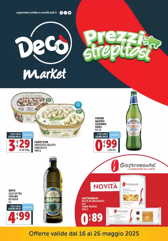 Volantino Decò a Napoli | Prezzi strepitosi | 16/5/2025 - 26/5/2025