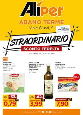 Volantino Alì e Alìper a Dolo | Straordinario | 19/5/2025 - 4/6/2025
