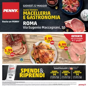 Volantino PENNY | Nuovi reparti macelleria e gastronomia | 22/5/2025 - 1/6/2025