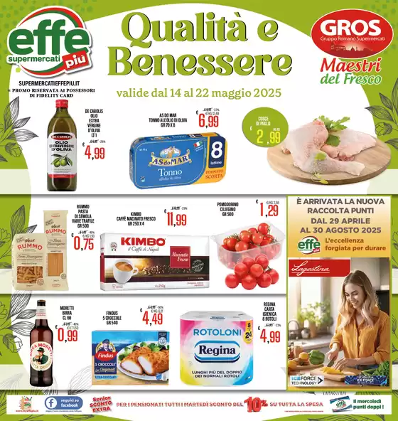 Volantino Effepiù | Qualita e benessere | 14/5/2025 - 22/5/2025