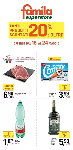 Volantino Famila Superstore | Offerte Super! ? | 15/5/2025 - 24/5/2025
