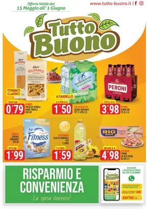 Offerte di Iper e super a Nova Siri | Risparmio e convenienza  in Tutto Buono | 15/5/2025 - 1/6/2025