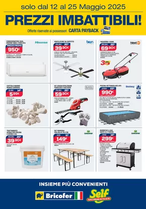 Offerte di Bricolage a Potenza | Prezzi imbattibili in Bricofer | 14/5/2025 - 25/5/2025