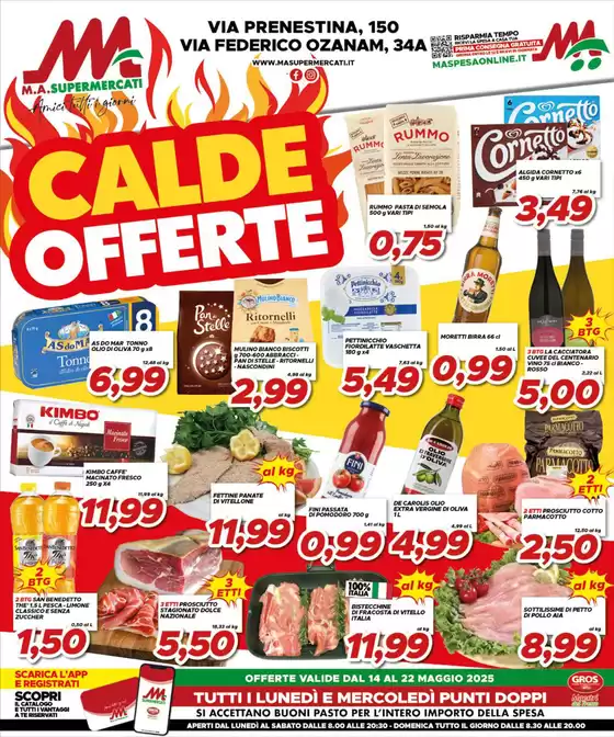 Volantino MA Supermercati | Calde offerte | 14/5/2025 - 22/5/2025