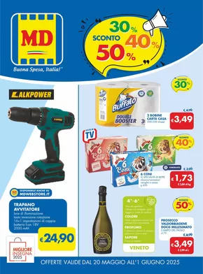 Volantino MD a Savignano sul Rubicone | Sconto 30% 40% 50% | 20/5/2025 - 1/6/2025