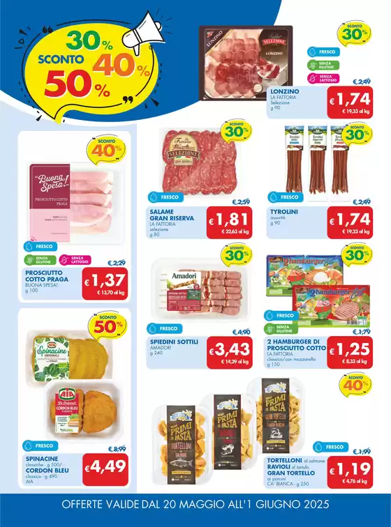 Volantino MD a Osio Sotto | Sconto 30% 40% 50% | 20/5/2025 - 1/6/2025